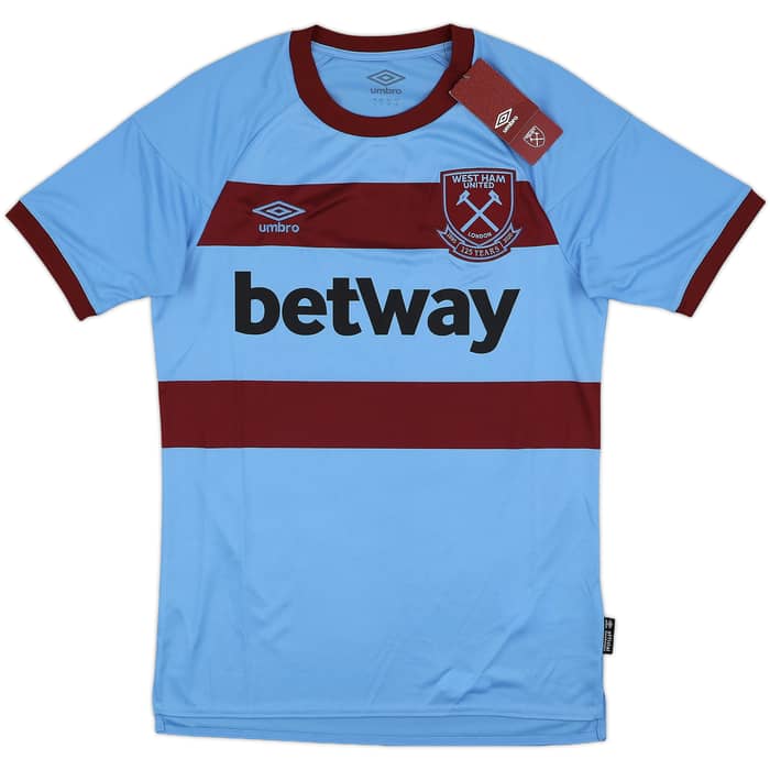 2020-21 West Ham Away Shirt Noble #16 (S)