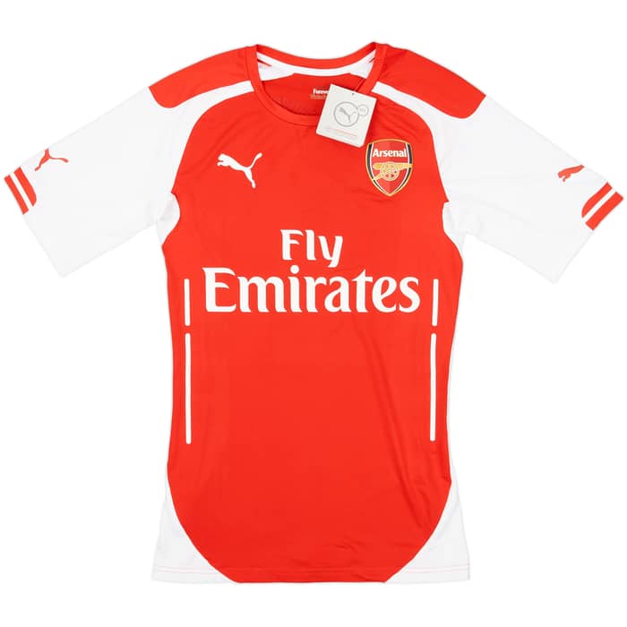2014-15 Arsenal Authentic Home Shirt Arteta #8 (M)