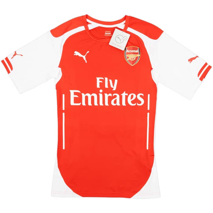 2014-15 Arsenal Authentic Home Shirt Arteta #8 (M)