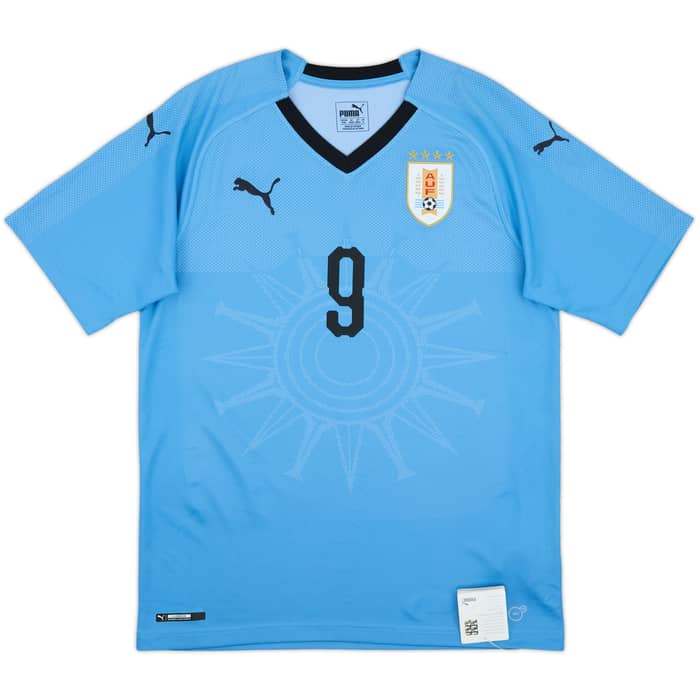 2018-19 Uruguay Home Shirt Suarez #9 (M)