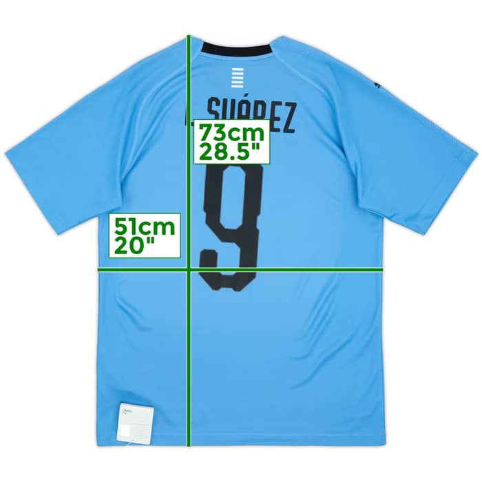 2018-19 Uruguay Home Shirt Suarez #9 (M)
