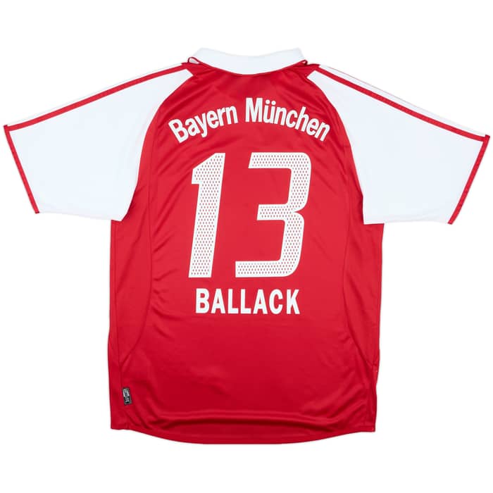 2003-04 Bayern Munich Home Shirt Ballack #13 (M)