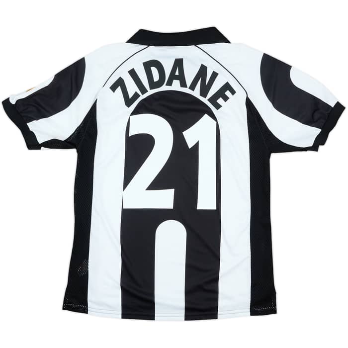 1997-98 Juventus Centenary Home Shirt Zidane #21 (S)