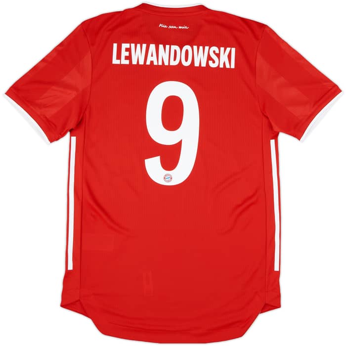 2019-20 Bayern Munich Player Issue Home Shirt Lewandowski #9 (S)