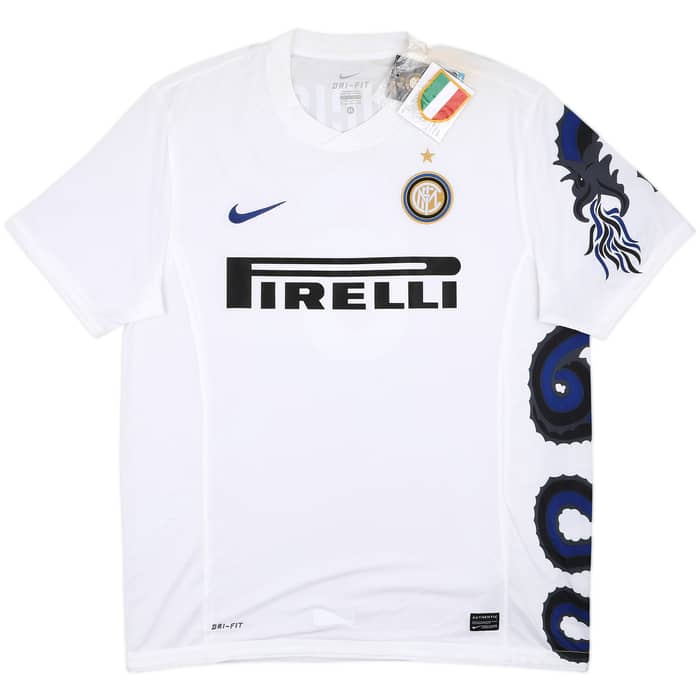 2010-11 Inter Milan Away Shirt Lucio #6 - 9/10 - (XL)