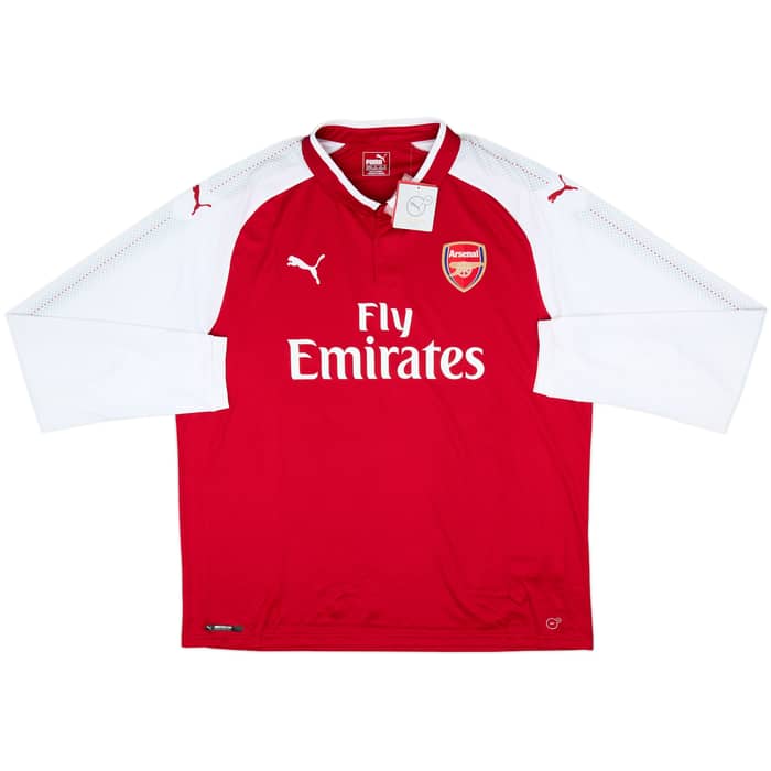 2017-18 Arsenal Home L/S Shirt Ozil #11 (XXL)