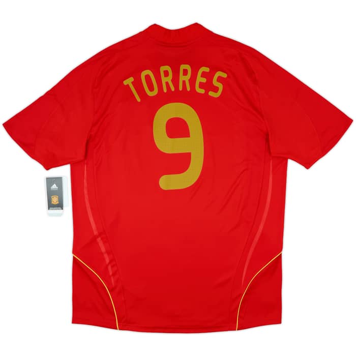 2007-09 Spain Home Shirt Torres #9 (XXL)