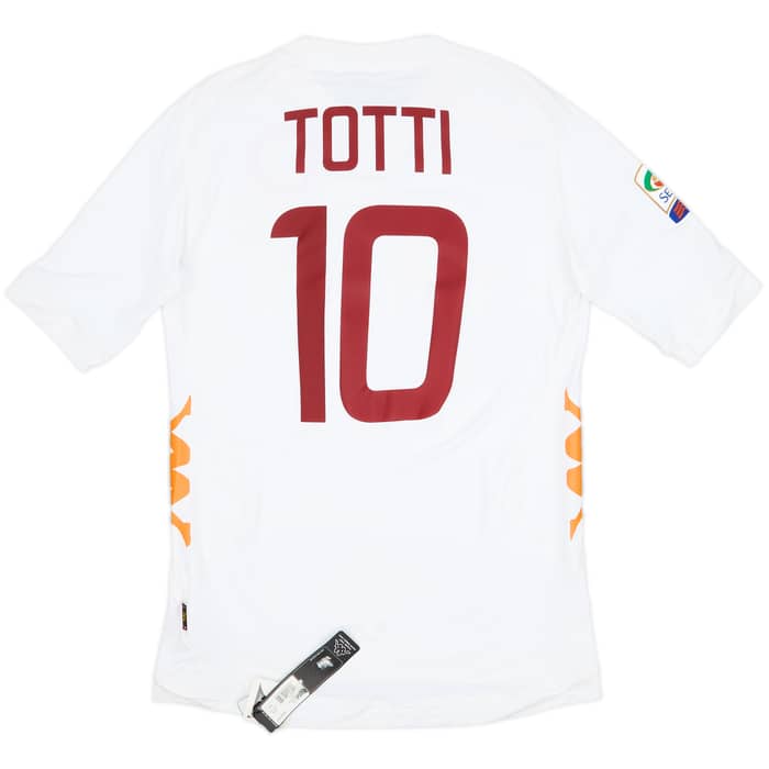 2011-12 Roma Away Shirt Totti #10 (XL)