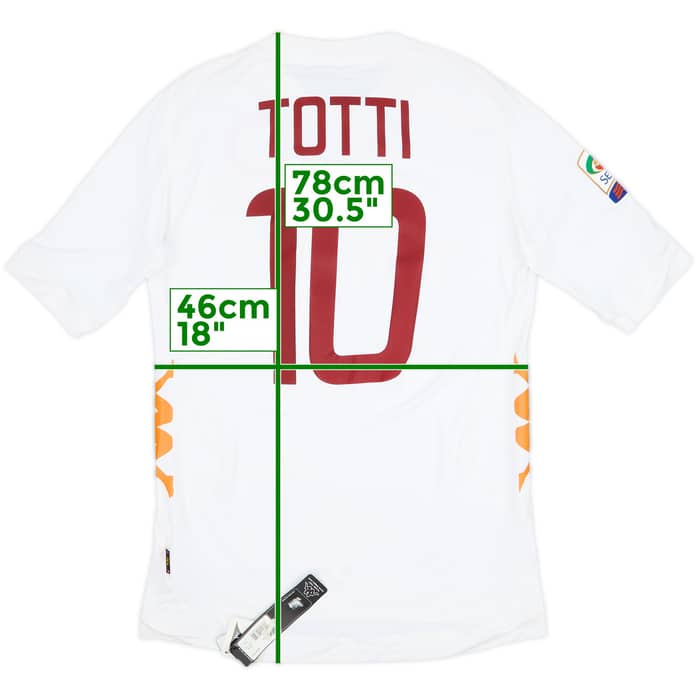 2011-12 Roma Away Shirt Totti #10 (XL)