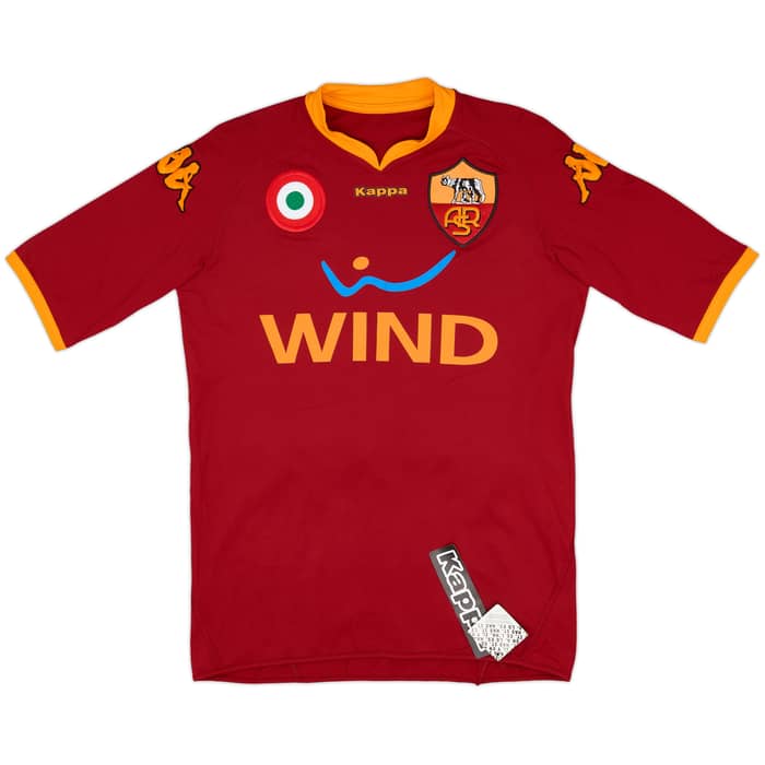 2007-08 Roma Home Shirt Totti #10 (M)