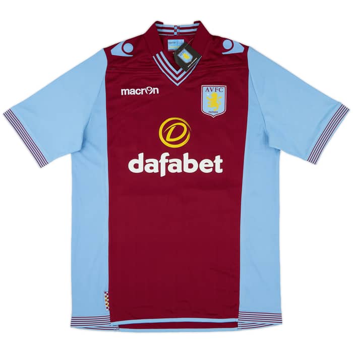 2013-14 Aston Villa Home Shirt Benteke #20 (L)