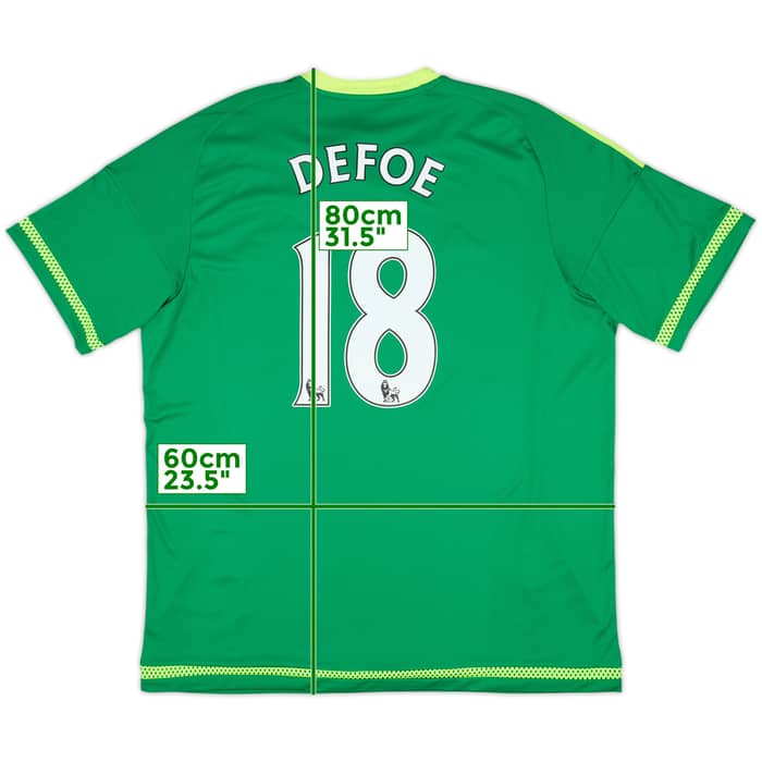 2015-16 Sunderland Away Shirt Defoe #18 (XL)