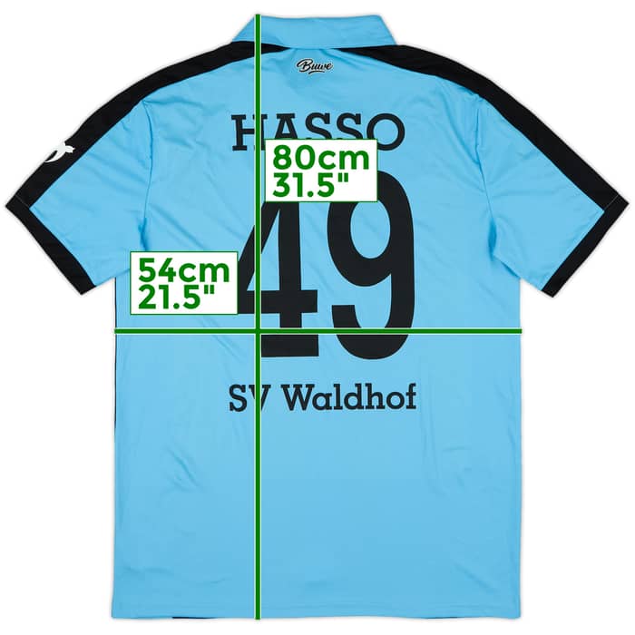 2019-20 Waldhof Mannheim Home Shirt Hasso #49 (L)