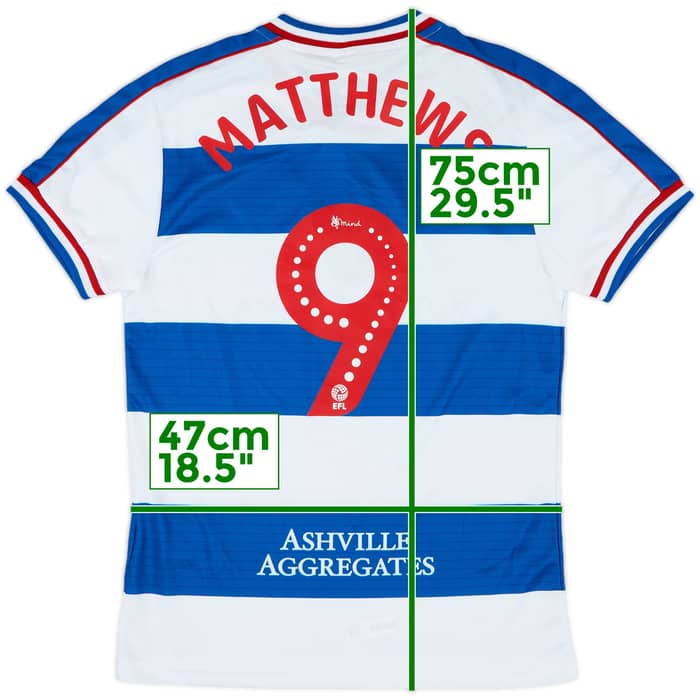 2018-19 QPR Home Shirt Matthews #9 (M)