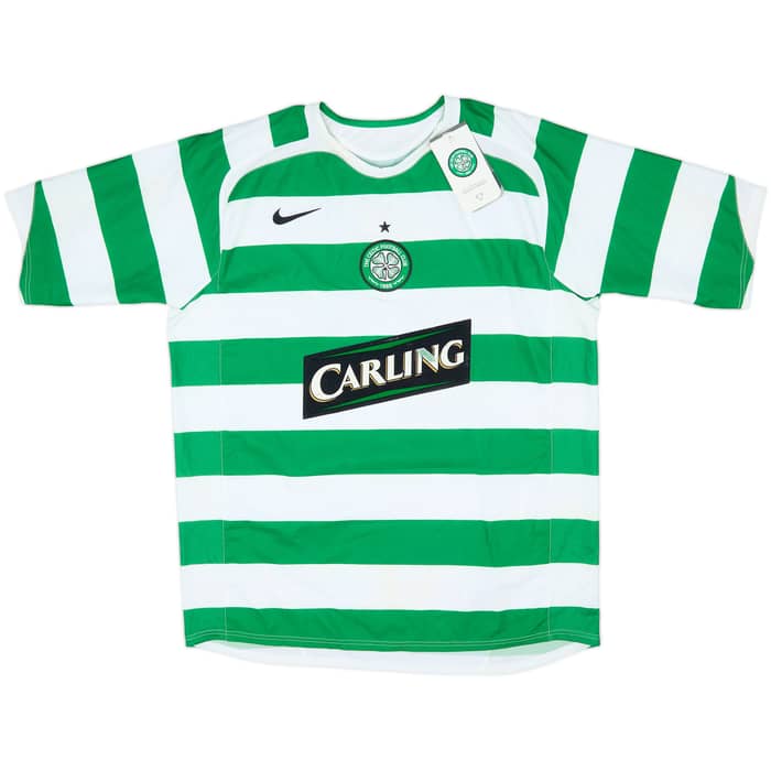 2005-07 Celtic Home Shirt Nakamura #25 (L)