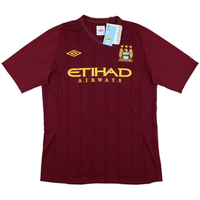 2012-13 Manchester City Away Shirt Kompany #4 (L)