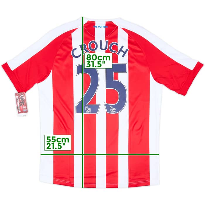 2014-15 Stoke City Home Shirt Crouch #25 (L)