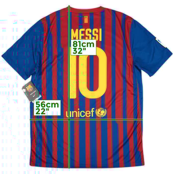 2011-12 Barcelona Home Shirt Messi #10 (L)