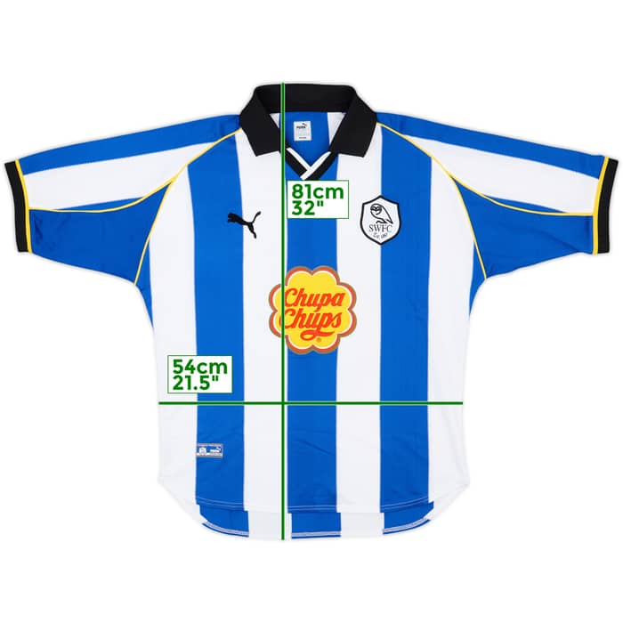 2000-01 Sheffield Wednesday Home Shirt - 10/10 - (L)