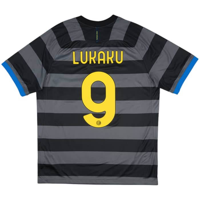 2020-21 Inter Milan Third Shirt Lukaku #9 (L)