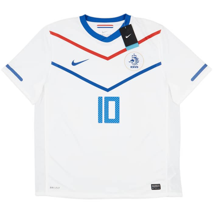2010-11 Netherlands Away Shirt Sneijder #10 (XL)