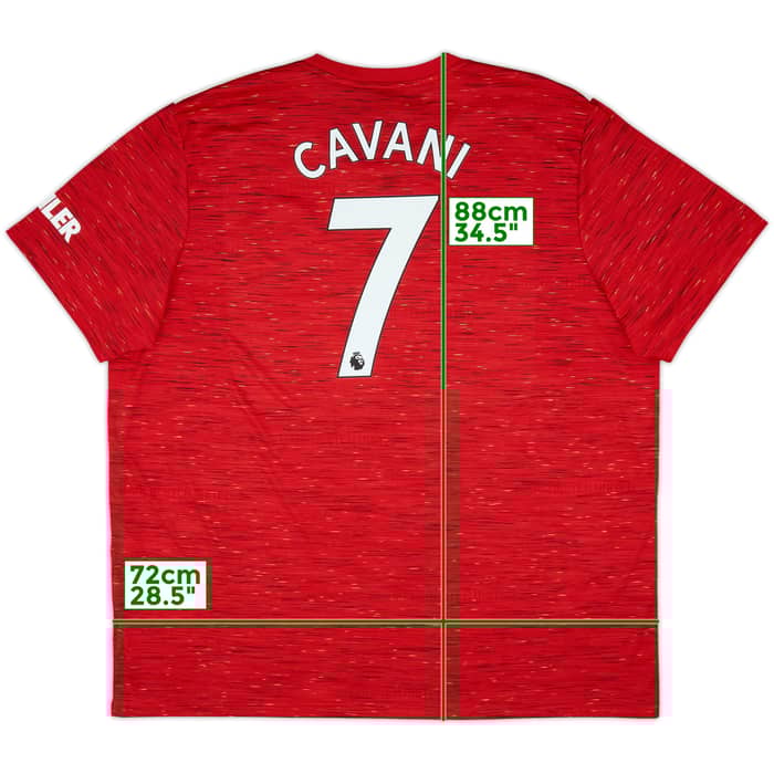2020-21 Manchester United Home Shirt Cavani #7 (3XL)