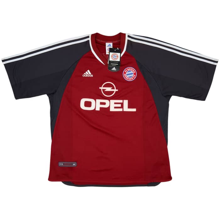 2001-02 Bayern Munich Home Shirt Elber #9 (XL)