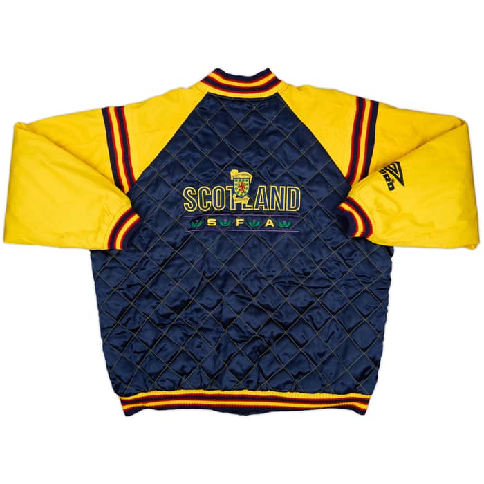 1994-96 Scotland Umbro Padded Track Jacket - 8/10 - (XL)