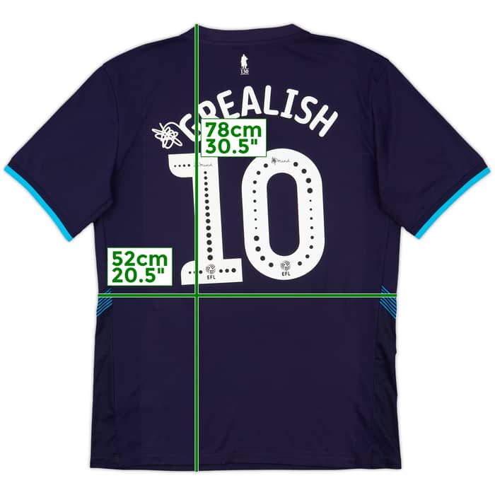 2018-19 Aston Villa Third Shirt Grealish #10 - 9/10 - (L)