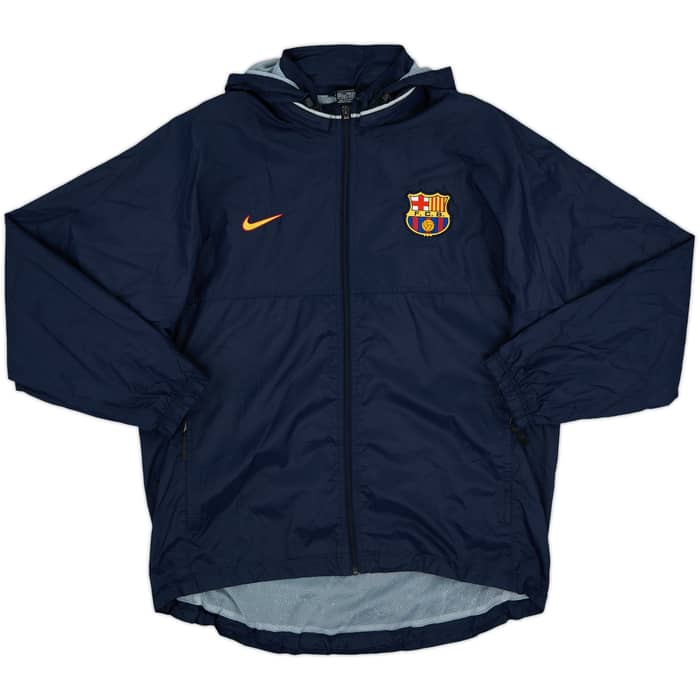 1999-00 Barcelona Nike Hooded Rain Jacket - 6/10 - (L)