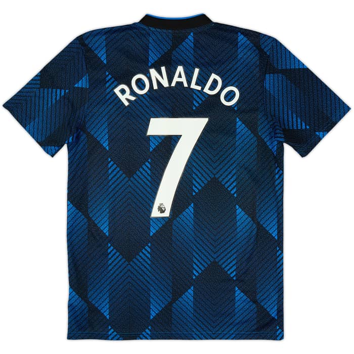 Camiseta de la tercera equipación del Manchester United 2021-22 Ronaldo #7 - 5/10 - (M)