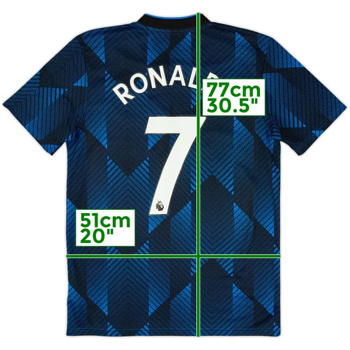 Camiseta de la tercera equipación del Manchester United 2021-22 Ronaldo #7 - 5/10 - (M)