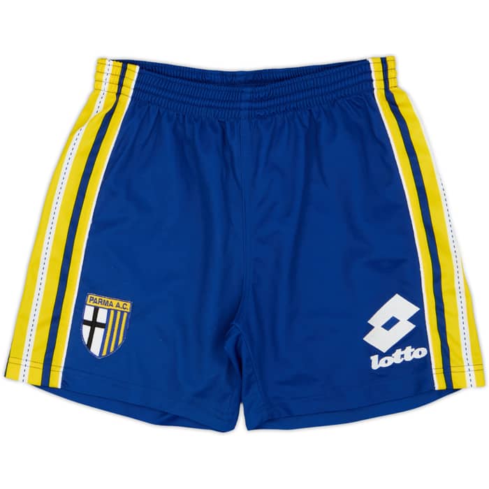 1998-99 Parma Home Shirt & Shorts - 9/10 - (S)