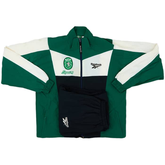 1998-99 Sporting CP Reebok Chándal - 8/10 - (L. Niños)