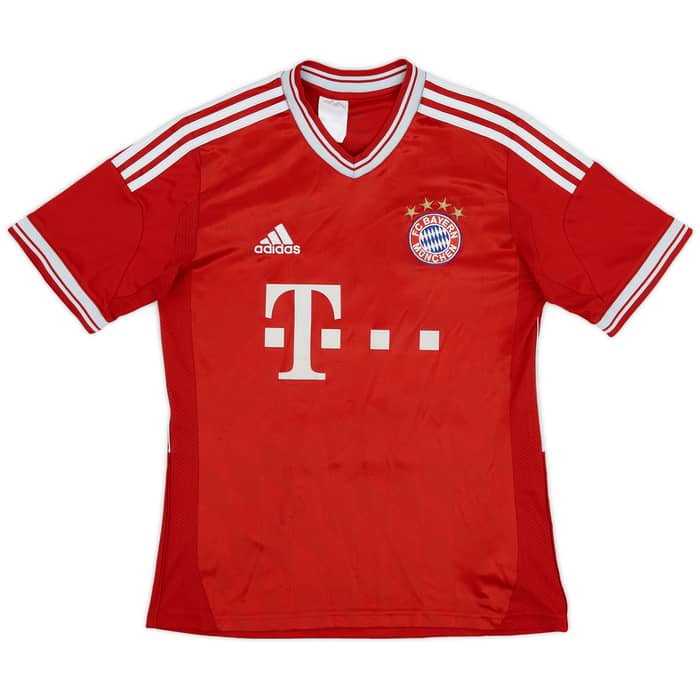 2013-14 Bayern Munich Home Shirt Pizarro #14 - 4/10 - (XL.Boys)