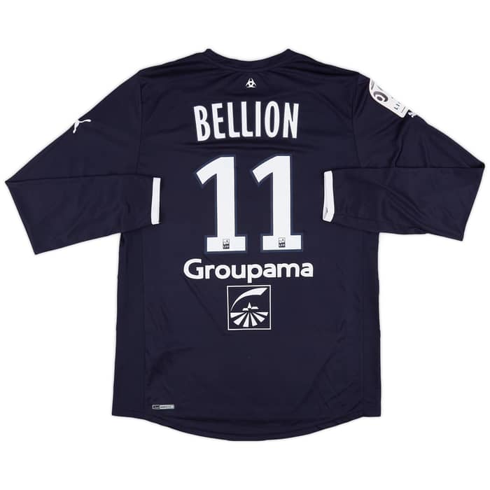 2011-12 Bordeaux Match Issue Home Shirt Bellion #11