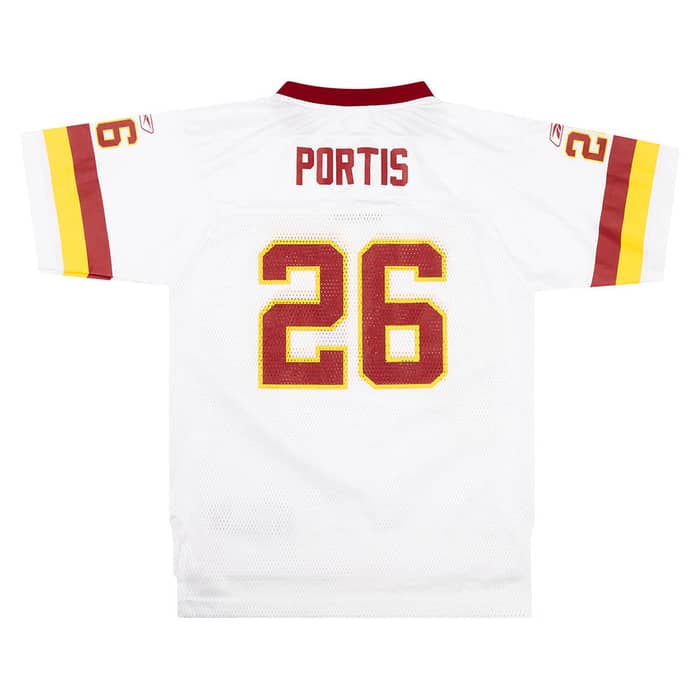 2008-10 Washington Redskins Portis #26 Reebok On Field Jersey (Away) Y