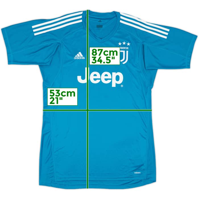 2017-18 Juventus S/S GK Shirt Buffon #1 - 10/10 - (L)