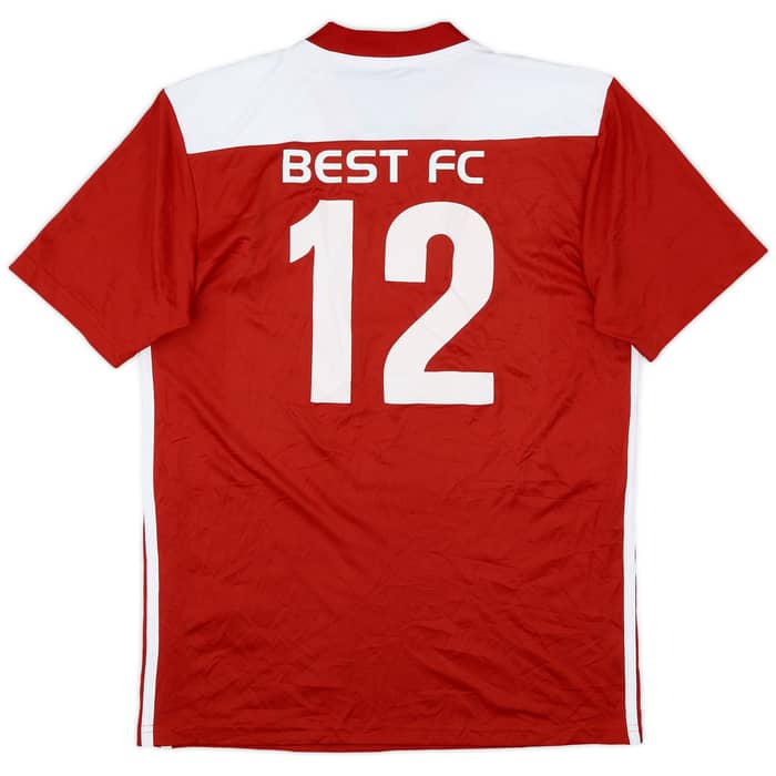 2017-18 adidas Template Shirt #12 - 9/10 - (S)