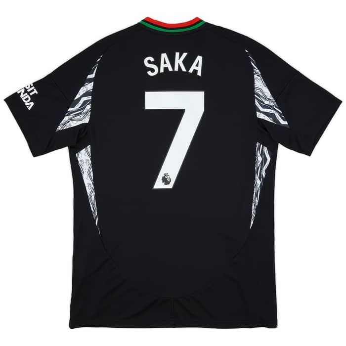 2024-25 Arsenal Away Shirt Saka #7