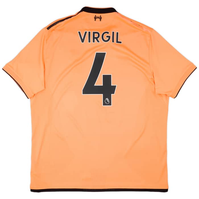 2017-18 Liverpool 125 Years Third Shirt Virgil #4 - 5/10 - (XL)