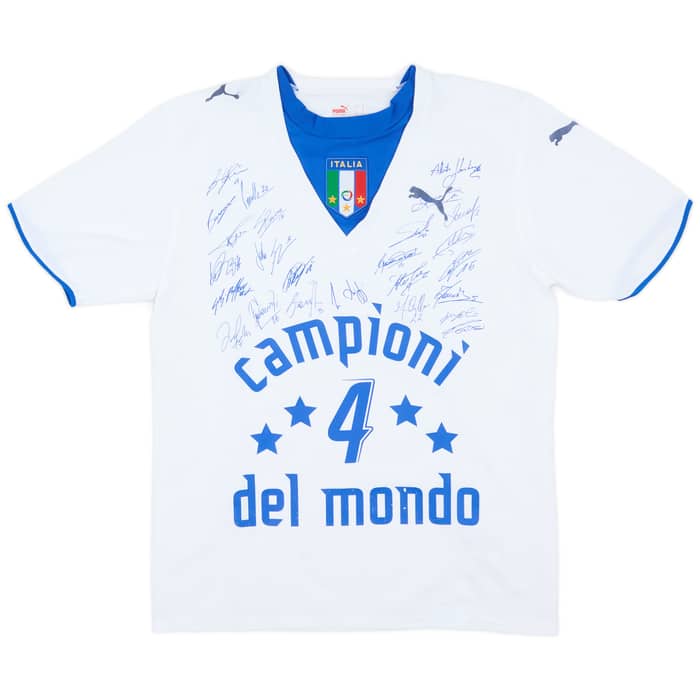 2006 Italy 'Campioni Del Mondo' Away Shirt - 6/10 - (M)