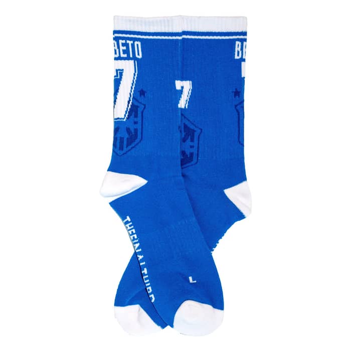1994-97 Brazil Bebeto #7 Away Crew Socks