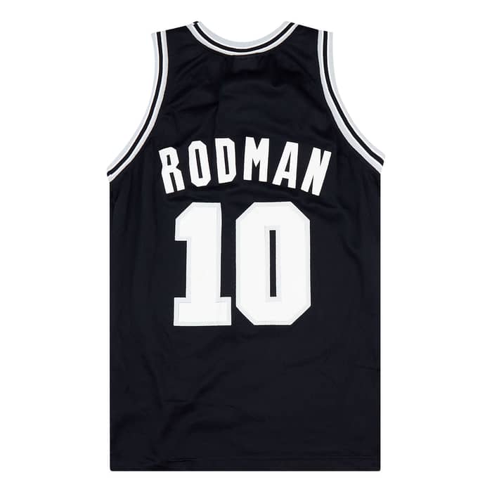 1993-95 San Antonio Spurs Rodman #10 Champion Jersey (Away) M