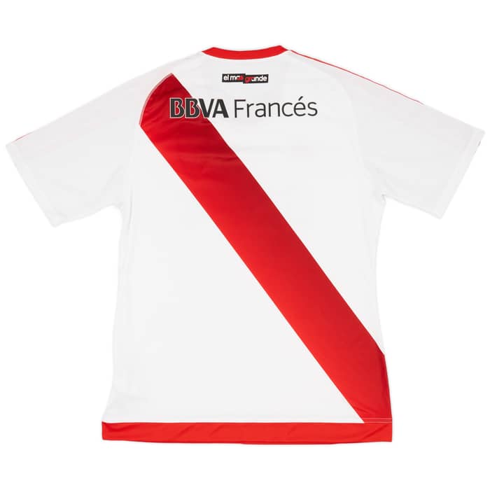 2016-17 River Plate Home Shirt - 9/10 - (L)