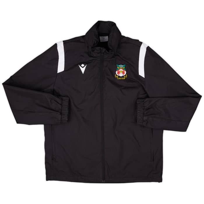 2019-20 Wrexham Macron Hooded Rain Jacket - 9/10 - (M)