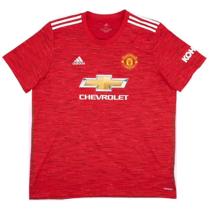 2020-21 Manchester United Home Shirt Rashford #10 - 9/10 - (XXL)