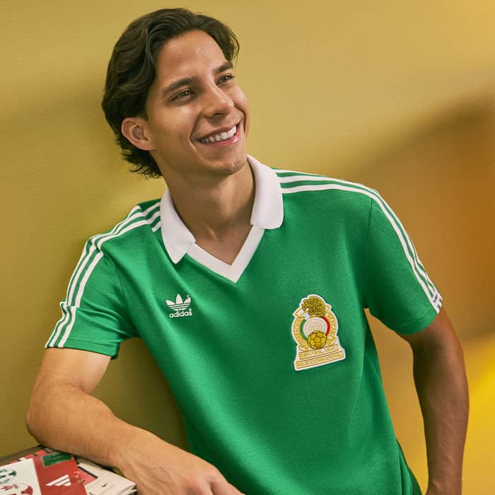 1986 Mexico adidas Originals Reissue Home Shirt #9