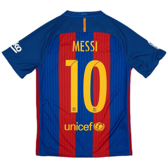 2016-17 Barcelona Home Shirt Messi #10 - 6/10 - (S)