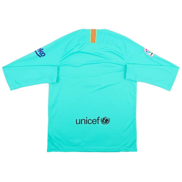 2019-20 Barcelona GK Home Shirt - 10/10 - (M)